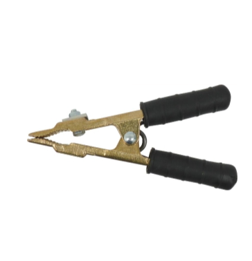 PINCE LAITON NOIRE 250A MORS PLATS