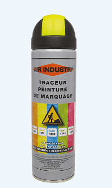 TRACEUR TEMPORAIRE JAUNE FLUO 6