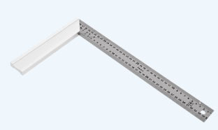 EQUERRE DE MENUISIER LAME INOX 4