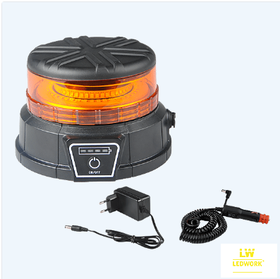 GYROPHARE MAGNETIQUE LED RECH