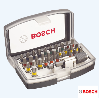 COFFRET DE 32 EMBOUTS DE VISSAGE