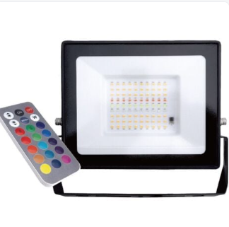 PROJECTEUR LED 50W RGB AVEC TEL