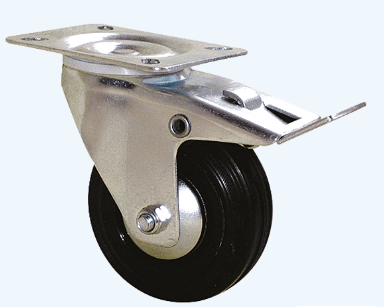 ROULETTE AVEC FREIN Ø DE ROUE 10