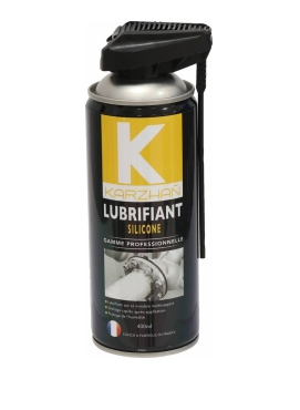 Lubrifiant au silicone avec tête 2 jets - aéro