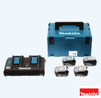 PACK ENERGIE 18V 4 BATTERIES