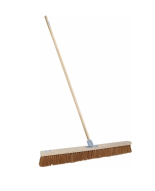 Balai coco d'atelier 800x60mm avec manche