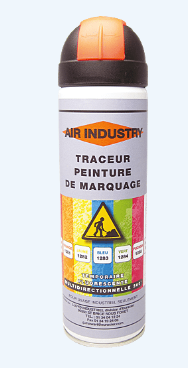 TRACEUR TEMPORAIRE ROUGE FLUO 6