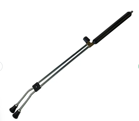 LANCE DOUBLE + BOUTON DE REGLAG